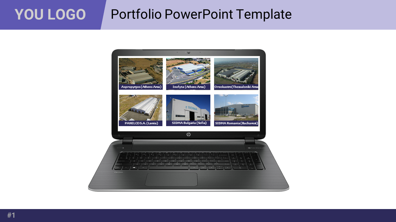Free - Portfolio PowerPoint Template and Google Slides Themes